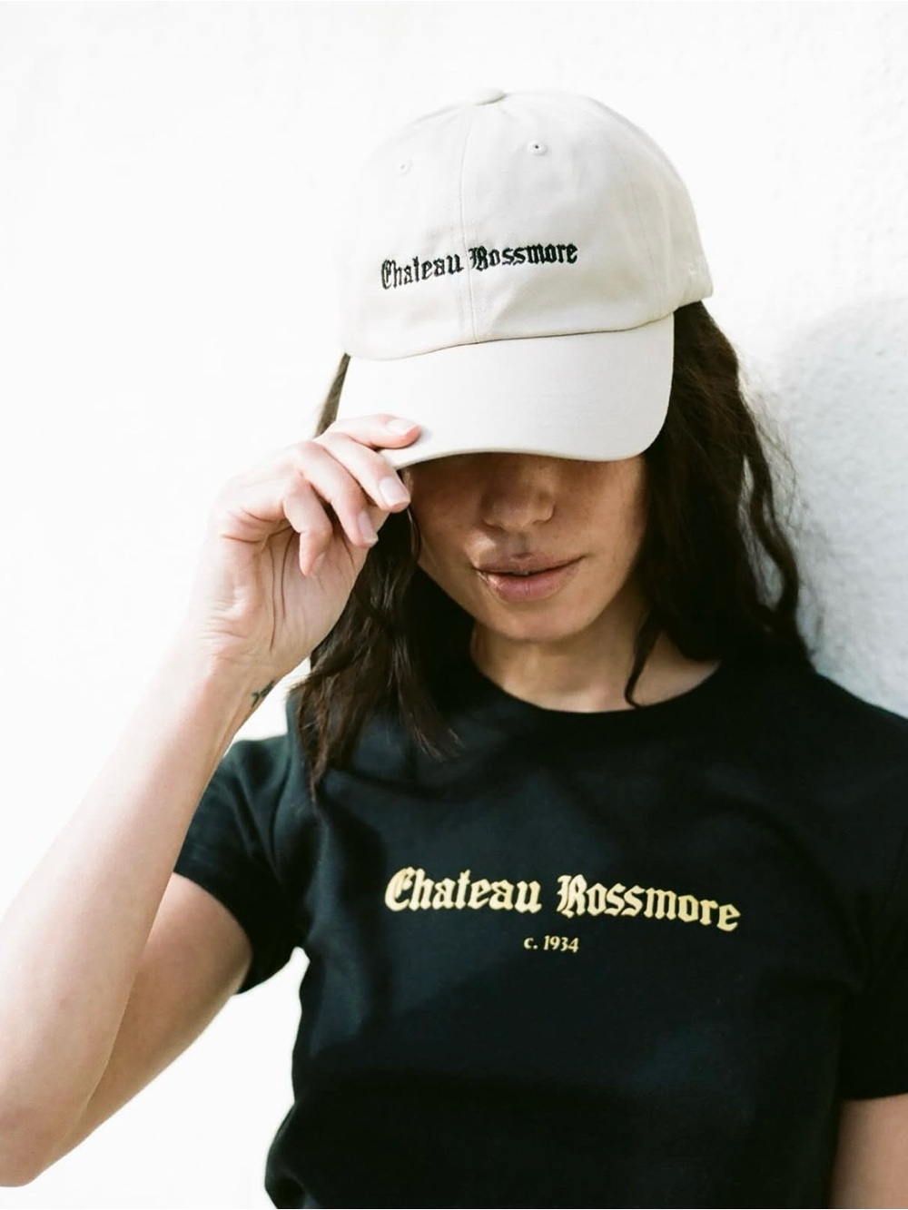 Chateau Rossmore Cream Baseball Hat Cap | Quiet Luxury